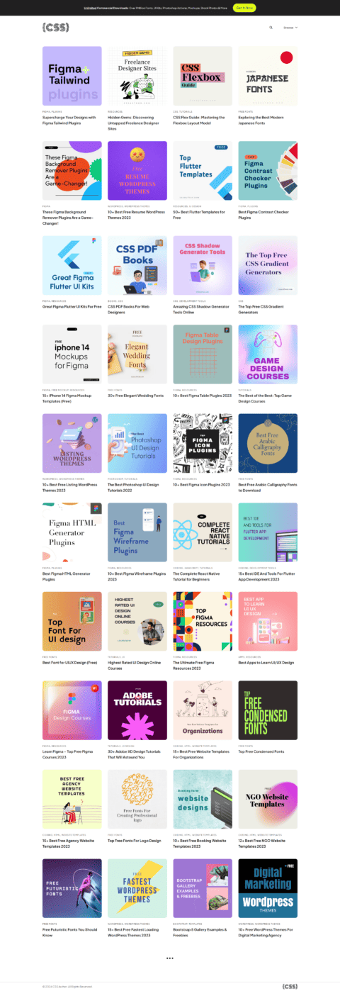 CSS Author - A Website Built With Bricks Builder