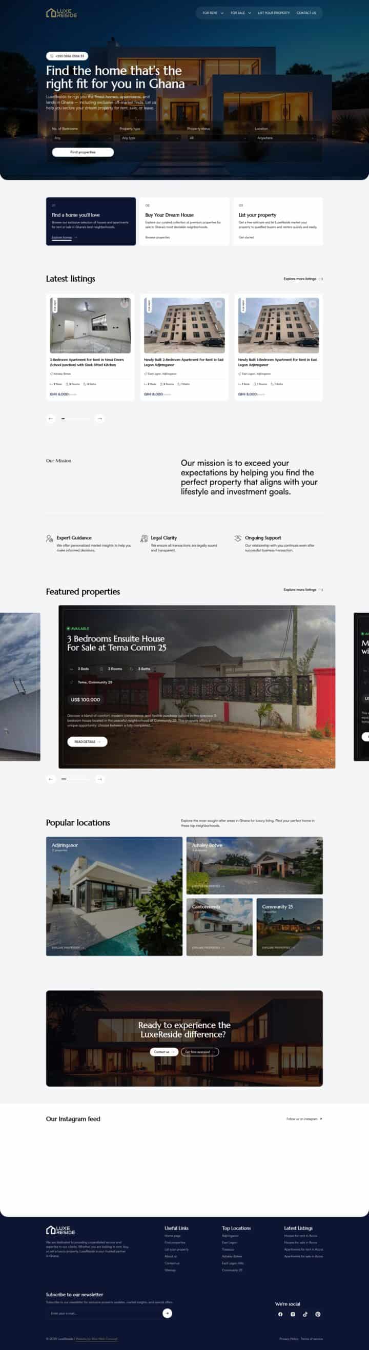 Lux Reside Screenshot