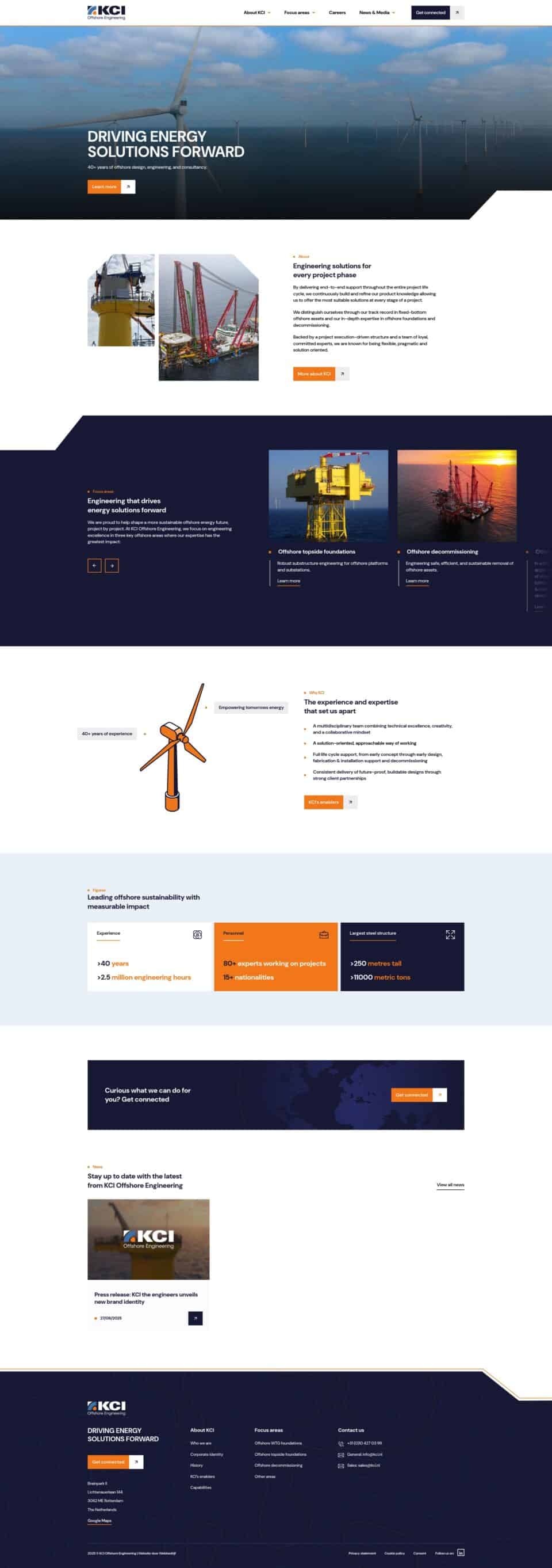 KCI Homepage Screenshot