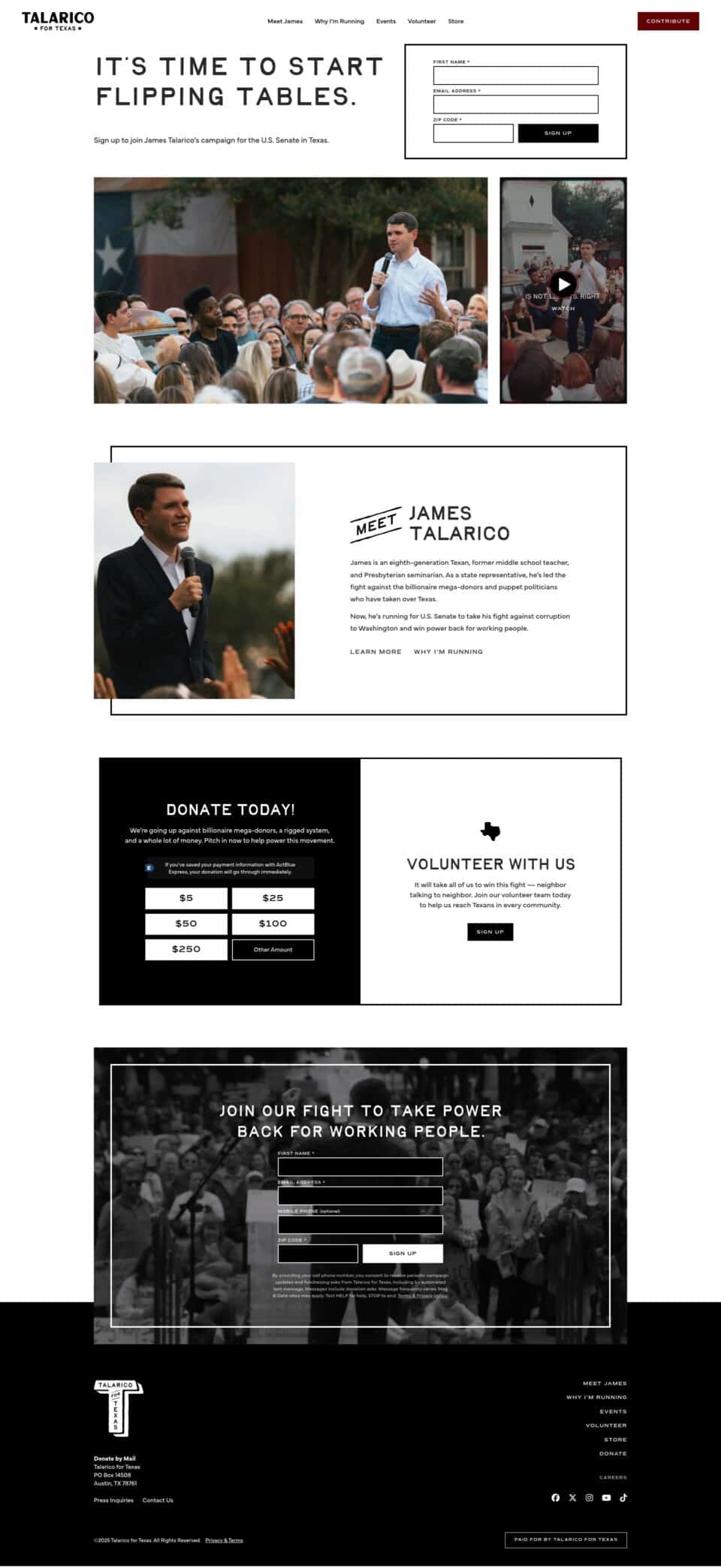 James Talarico Screenshot