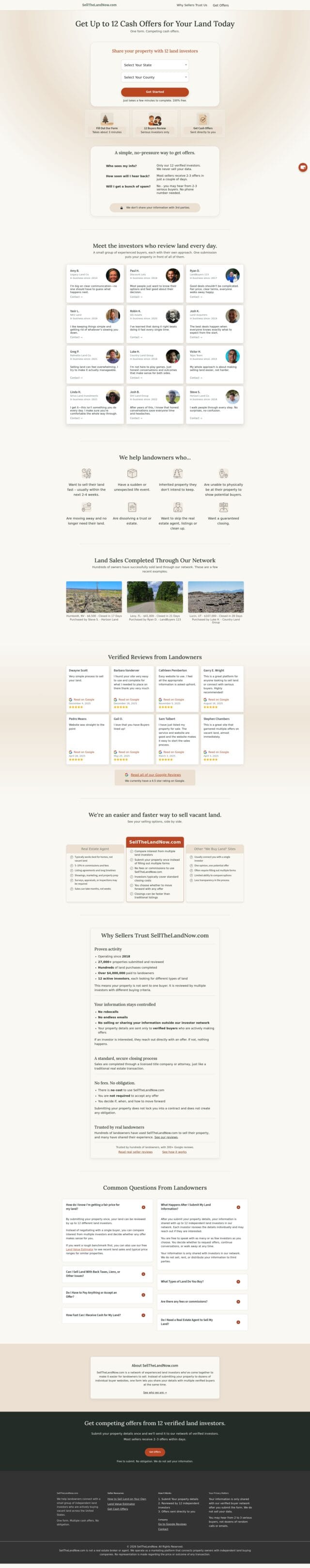 Sell The Land Now Screenshot