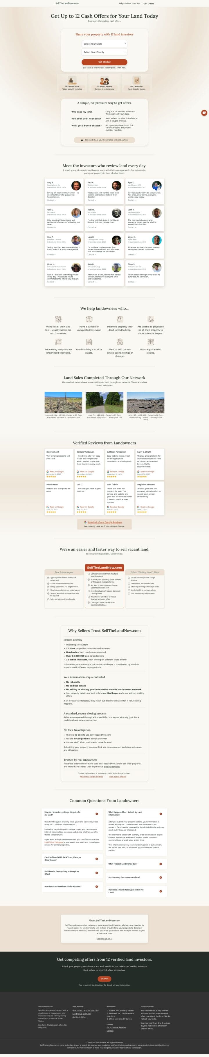 Sell The Land Now Screenshot